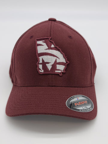 Embroidered Morehouse Wooly 6-Panel Cap