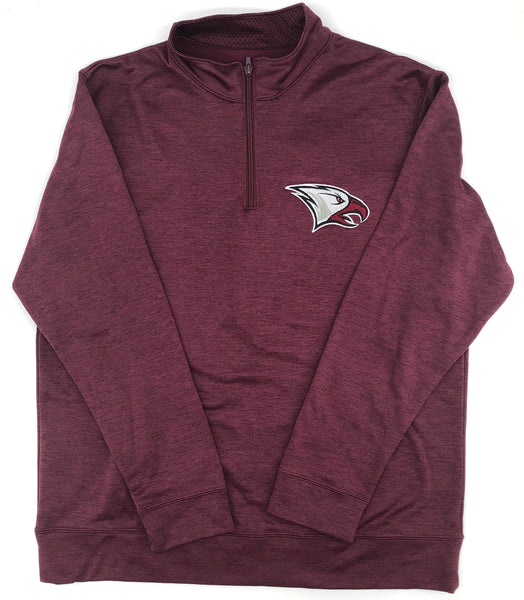 Embroidered NCCU Heather Pullover