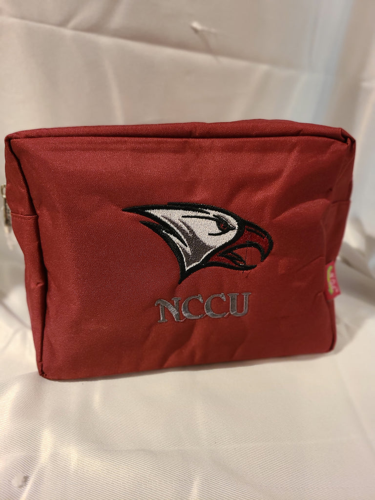 Embroidered NCCU Cosmetic Bag