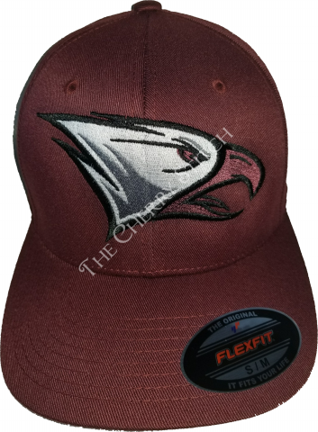 Embroidered NCCU Wooly 6-Panel Cap